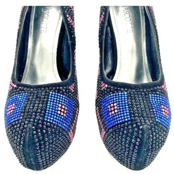 Mascotte Platform Stiletto Heels Multicolour Studs - Picture 4 of 12